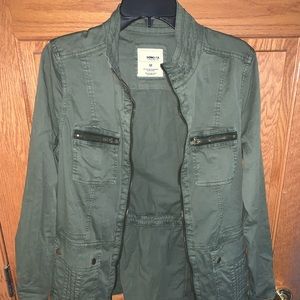 Army green jacket